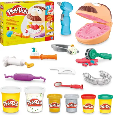 Imagen del producto de Plastilina Play-Doh Dr. Wackelzahn F12595l