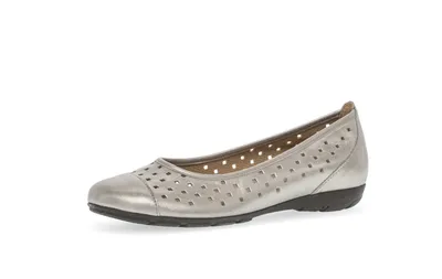 Produktbild von Gabor Damen Klassische Ballerinas, Frauen Flats,Ausgehschuhe,Abendschuhe,Slip-ons,Freizeitschuhe,sportlich,Pumps,Mutaro (Mocca),39 EU / 6 UK