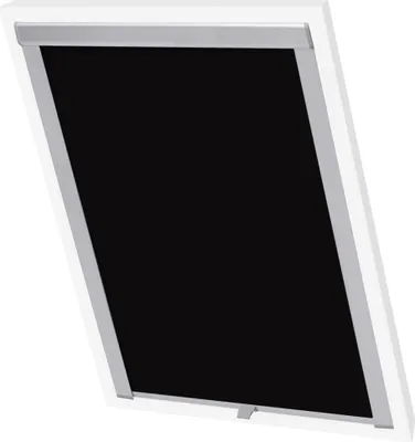 Immagine prodotto di vidaXL Tenda a rullo oscurante nera SK06