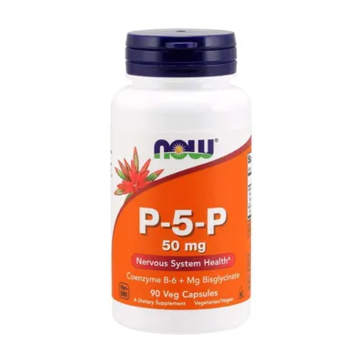 Produktbild von 50 MG Vitamin B6 90 Kapseln NOW FOODS