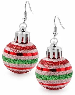 Produktbild von Weihnachtsohrringe Damen, Weihnachtsschmuck, Weihnachten Tropfen Ohrringe