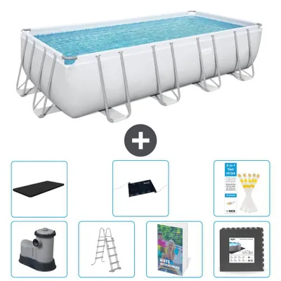 Zdjęcie produktu dla Bestway Power Steel prostokątny – 549 x 274 x 122 cm – 8 elementów S543