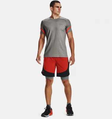 Immagine prodotto di Pantaloncini Under Armour HIIT Colorblock in tessuto intrecciato - Taglia S