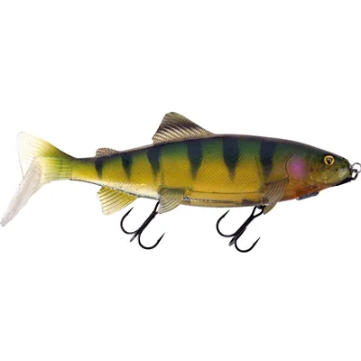 Produktbild von Fox Rage Replicant Trout 23cm 130g Shallow - Gummifisch, Farbe:UV Stickleback