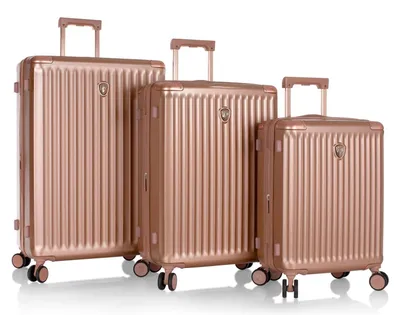 Image de HEYS trolley Luxe 3pc Set Rose Gold doré rose 55cm