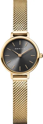 Produktbild von Damenarmbanduhr BERING 11022-339 gold klassische Mode