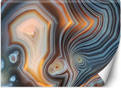 Produktbild von Vlies fototapete Edelstein 350x245 cm Feeby Blau inkl. Kleber einfache Montage
