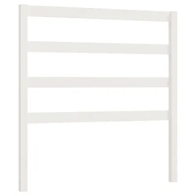 Image de vidaXL Tête de lit blanc 96x4x100 cm pin massif