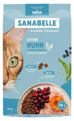 Zdjęcie produktu dla BOSCH Sanabelle Karma dla kociąt z drobiem 8 kg