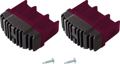 Produktbild von Krause Fußstopfen Corda Kunststoff 6,4 x 2,5 x cm 2 Stück