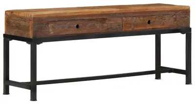 Produktbild von vidaXL TV-Schrank 110x30x46 cm Altholz Massiv