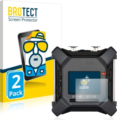 Produktbild von 2x BROTECT Schutzfolie für Zoom F3 field recorder Displayschutz Displayschutzfolie Folie Matt Entspiegelungsfolie