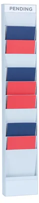Imagen del producto de PAPERFLOW PC10A4.02 Wand-Büroplaner 10 Fächer A4 Zusatzelement