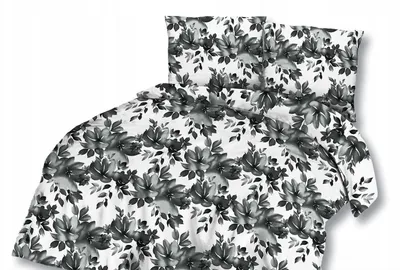 Produktbild von Darymex Satin Bettwäsche 160x200 cm mit Blumenmuster