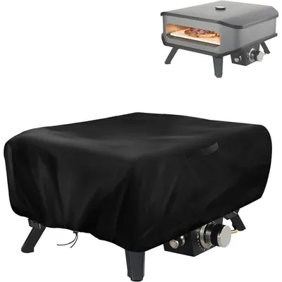 Produktbild von Pizzaofen Abdeckung für Cozze 90349 17" Gas Pizza Ofen, Wasserdicht Staubdicht Pizzaofen Tragetasche 500D Oxford-Stoff Pizzaofen Tragetasche Pizzaofen