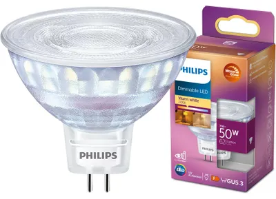 Zdjęcie produktu dla LED GU5.3 Spot 50W 12V Możliwość ściemniania Ciepły blask 621lm