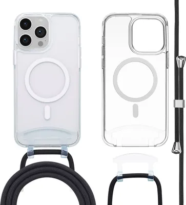 Produktbild von imoshion MagSafe Hülle mit abnehmbarem Band iPhone 14 Pro Max - Transparent