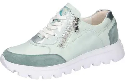 Produktbild von Waldläufer - H-Ajala - Damenschnürer - cyan menta - Weite H 993003300300 (7,0/cyan menta)