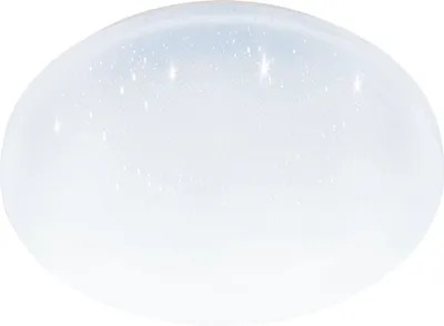 Produktbild von EGLO LED Deckenlampe Pogliola-S, Ø 31 cm, Kristall Deckenleuchte, Badleuchte Decke, Badezimmer Lampe Sternenhimmel, neutralweiß, IP44