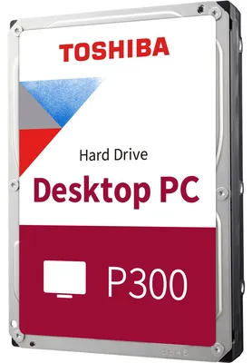 Obrázok produktu pre Interný pevný disk Toshiba P300 4 TB 5400 otáčok za minútu 128 MB 3,5" Serial ATA III