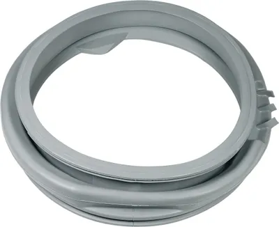 Produktbild von Türmanschette Manschette Faltenbalg grau mit drei Entwässerungslöchern Waschmaschine ALTERNATIV Indesit C00289414 Whirlpool 482000031845 Tür Waschgerät Waschautomat passend PWE7127