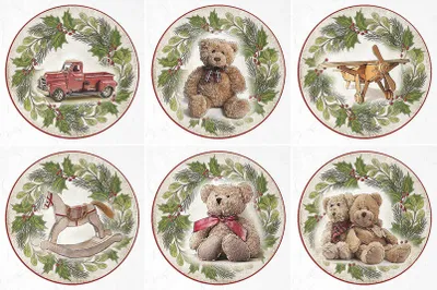 Produktbild von ITD - Reispapier-Set - RSM044 Weihnachtsspielzeug