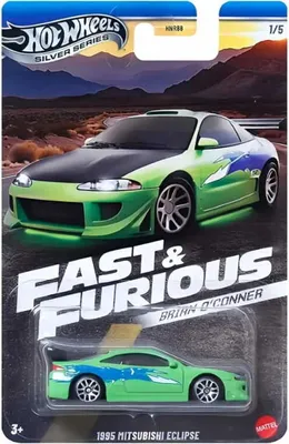 Produktbild von Hot Wheels Fast & Furious JBY29, Auto, 3 Jahr(e), Metall, Grün
