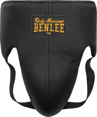 Image de Benlee protection basse en cuir Medway, couleur:black/gold, taille:L/XL