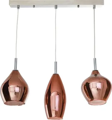Produktbild von AZzardo AMBER MILANO 3 AZ3078 lampa wisz¹ca 3x40W/G9 IP20