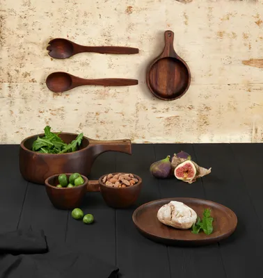 Produktbild von ASA Holzteller Akazie massiv Ø 25cm Höhe 2cm 93900970