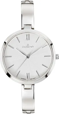Produktbild von Dugena 4460910 Damen-Armbanduhr, Edelstahl-Gehäuse, Metall-Armband