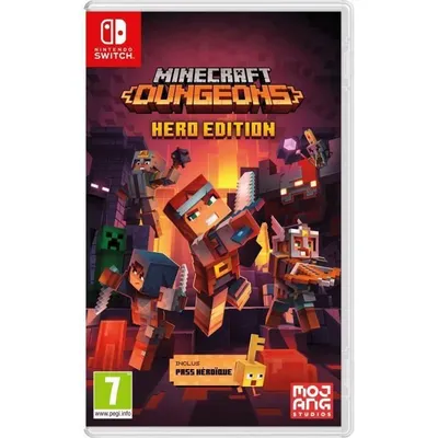 Produktbild von Minecraft Dungeons - Hero Edition (Heroic Pass enthalten) - Nintendo Switch-Spiel