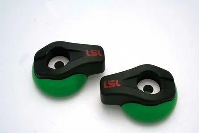 Produktbild von LSL Crash Pad Classic Köpfe, grün, Paar