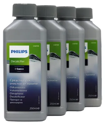 Produktbild von Philips CA6700/91 Flüssiger Entkalker für Espressomaschinen 250ml 4er Pack