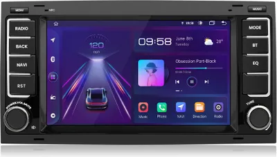 Obrázok produktu pre 7''2DIN WIFI Autoradio carplay android auto 2+64G Android13 GPS NAVI RDS SWC DAB Für VW Touareg