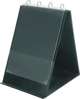 Produktbild von Aufstellringbuch A3 hoch schwarz Packung mit 10 Stück