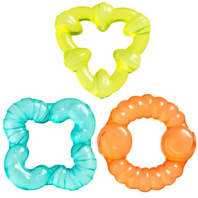 Produktbild von Playgro Beißring-Set Bumpy Gums ab 3 Monaten BPA-frei 3-teilig