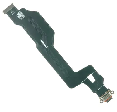 Produktbild von Oneplus 11 Lade Anschluss Buchse Eingang Flex Kabel Schwarz