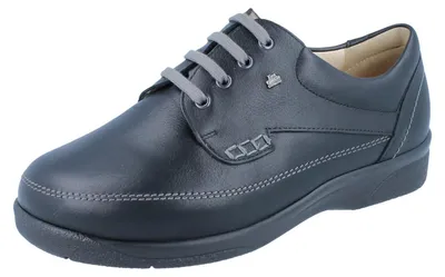 Produktbild von FINN COMFORT PROPHYLAXE 97307 Herren Schnürschuhe schwarz Glattleder - Größe: 43