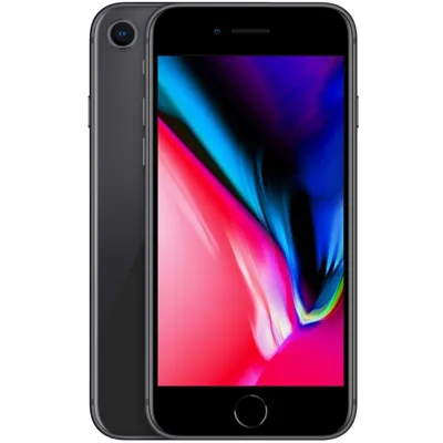 Produktbild von Apple iPhone 8, 11,9cm (4,7 Zoll), 64GB, 12MP, iOS 11, Farbe: Space Grau