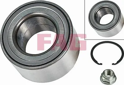 Zdjęcie produktu dla Zestaw łożyska koła FAG 713 6187 80