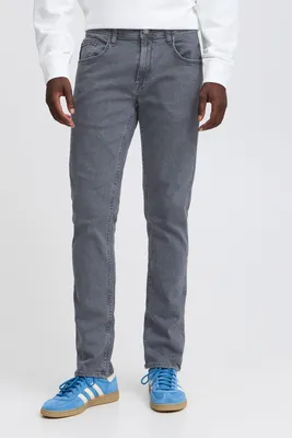 Immagine prodotto di Blend BHTwister pantaloni in denim da uomo Jeans in denim con tasche a fessura Passanti per cintura Dettagli etichetta Miscela di cotone Vestibilità slim