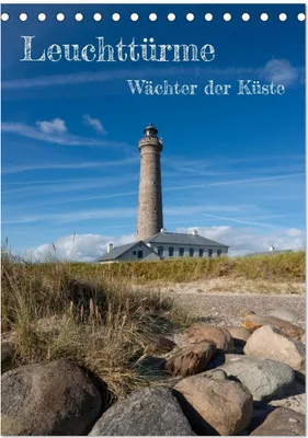 Produktbild von Leuchtürme - Wächter der Küste (Tischkalender 2027 DIN A5 hoch), CALVENDO Monatskalender