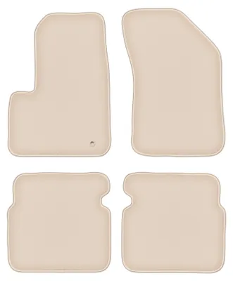 Produktbild von DURBAN Beige Velours-Fußmatten-Set für Dodge Avenger Limousine (2007-2015)