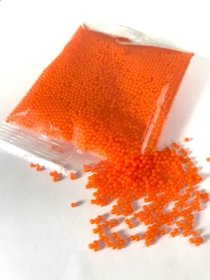 Image de Billes - 10 000 pièces - 7-8 mm - Orange - Orbeez - Billes absorbant l'eau - Billes d'eau - Billes gel transparentes - Perles d'eau - Perles d'eau