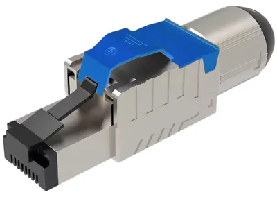 Produktbild von Netzwerkstecker RJ45 Stecker Cat8 CAT8.1 1x Steckverbinder werkzeuglos geschirmt