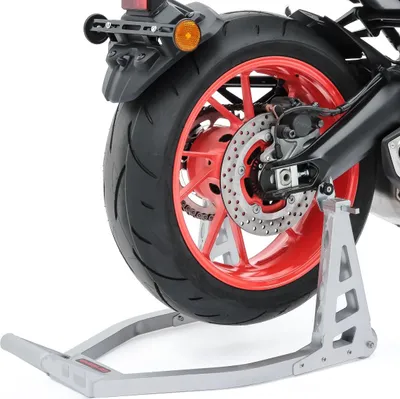 Immagine prodotto di - Cavalletto posteriore per moto Superlight Racing con rotelle per Con