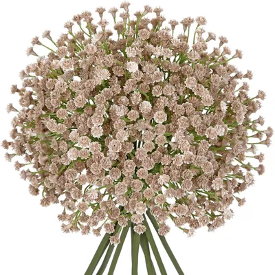 Immagine prodotto di Fiori artificiali, varietà Schleierkraut, 10 pezzi, colore crema, rami artificiali, lunghezza 25 cm
