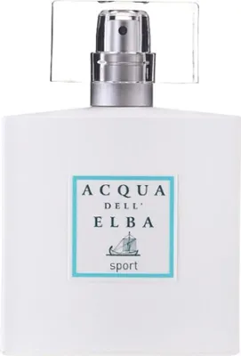 A product shot of a white perfume bottle.