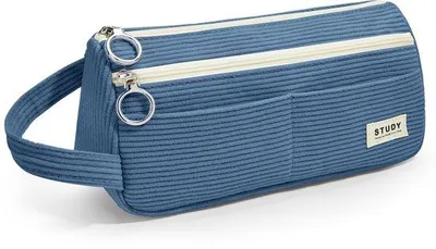 Produktbild von Korduroy Etui mit Griff für Schule und Büro